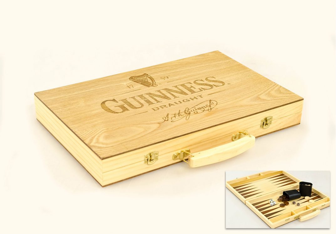 engraved backgammon set wholesale promotional gift