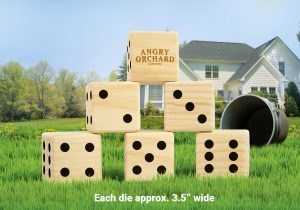 giant lawn dice like yardzee