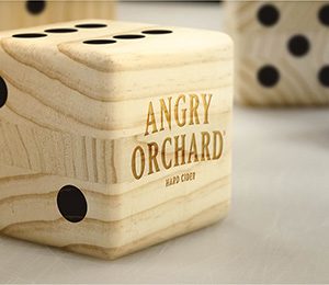 angry orchard giant promotional dice