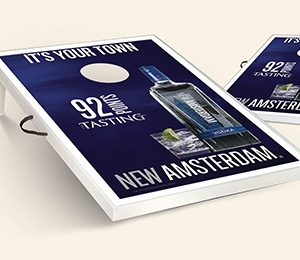 new amsterdam tailgate branded game