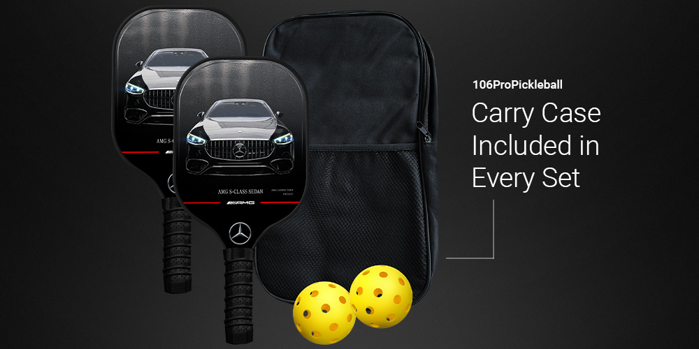 Pro Pickleball Set with Carry Case