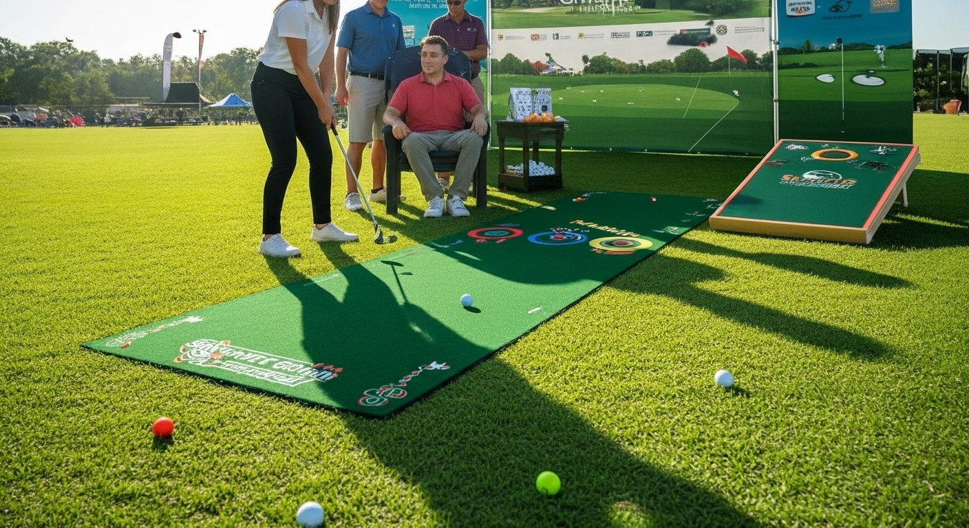 Shuffle Golf promotional prize game